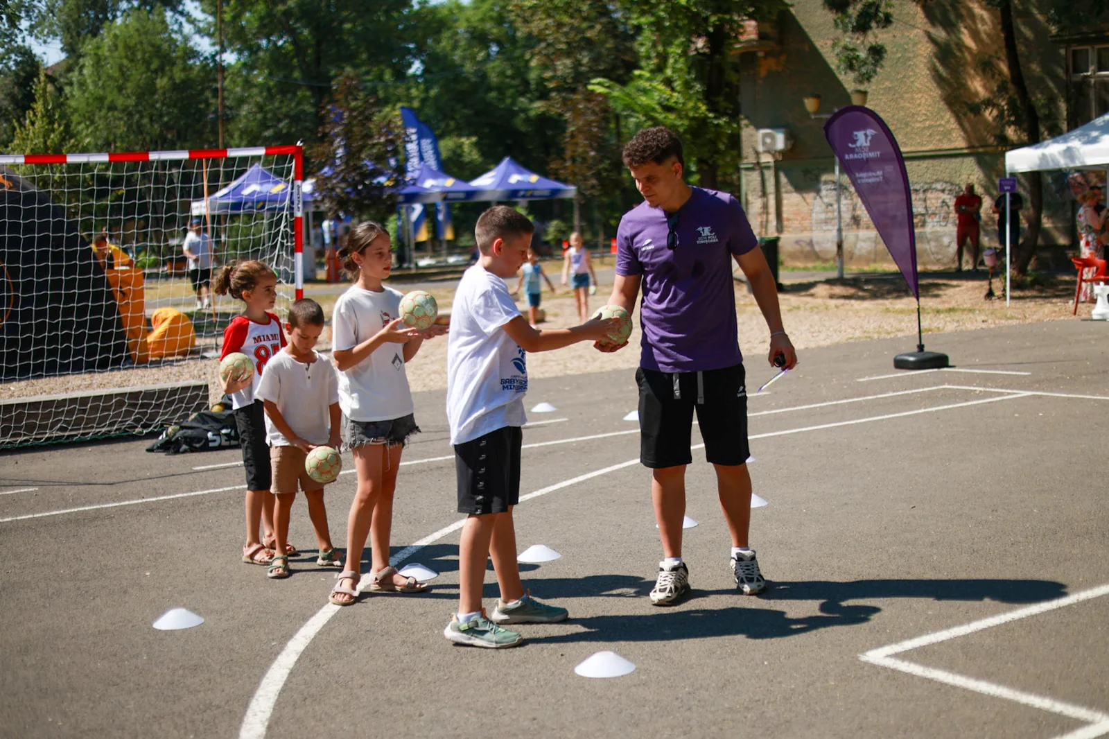 Ora de Sport – Summer Camp by Shopping City Timișoara | HANDBAL